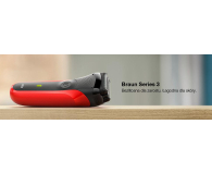 Braun Series 3 300TS Czerwona - 571184 - zdjęcie 3